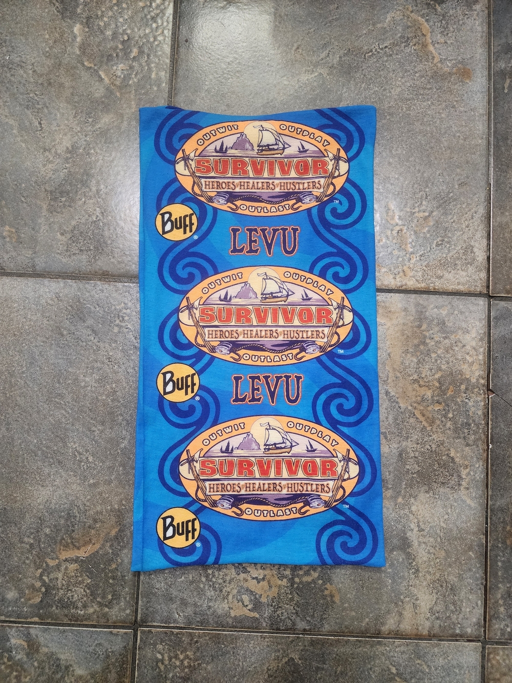 CBS Survivor Season 35 Heroes vs. Healers vs. Hustlers Levu Tribe Buff RARE